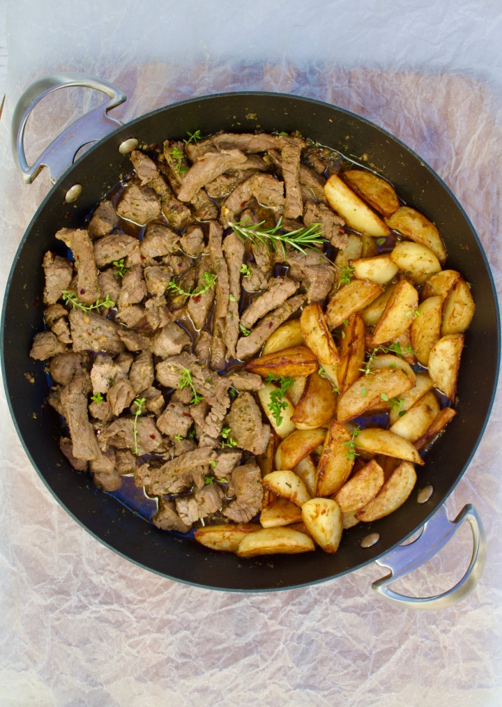 Garlic Steak and Potato